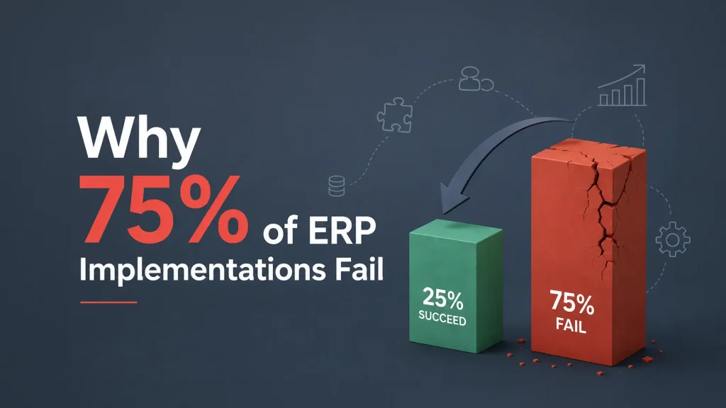 Why 75% of ERP Implementation Fail